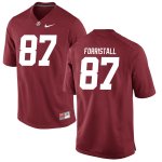 Men's Alabama Crimson Tide #87 Miller Forristall Crimson Limited NCAA College Football Jersey 2403ZLXS1